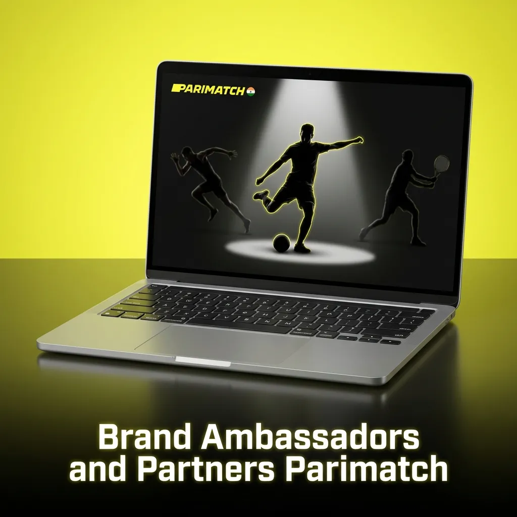 Parimatch ambassadors and partners featuring Dale Steyn, Chelsea FC, and Jamaica Tallawahs.