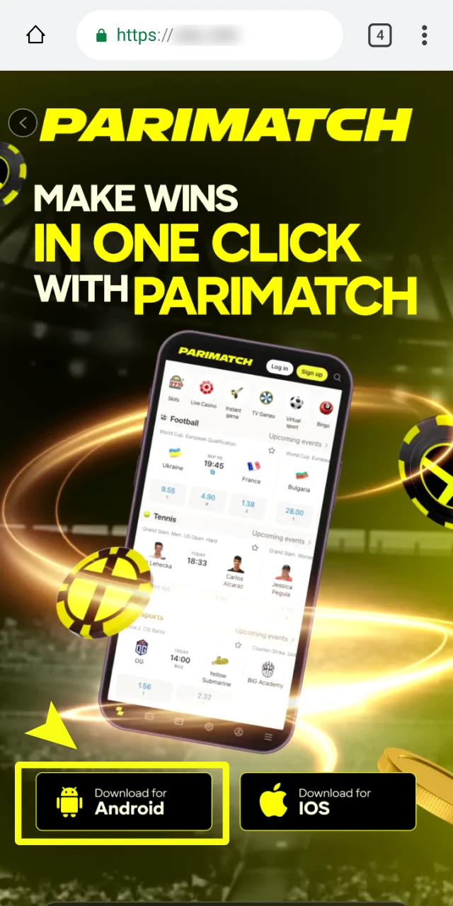 parimatch app android how to download apk