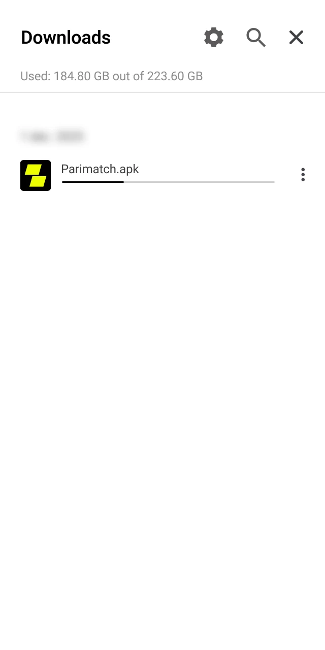 parimatch app android how to downloads process