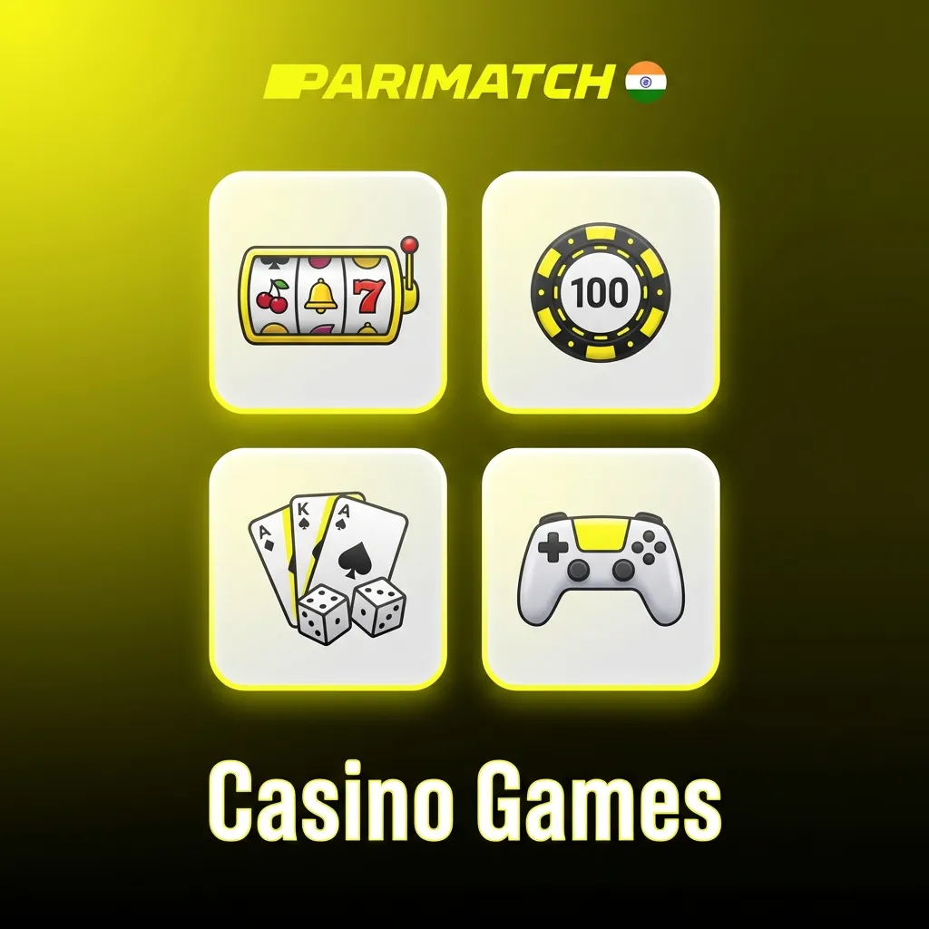 Online casino selection featuring slots, live dealer tables, and Indian card games.
