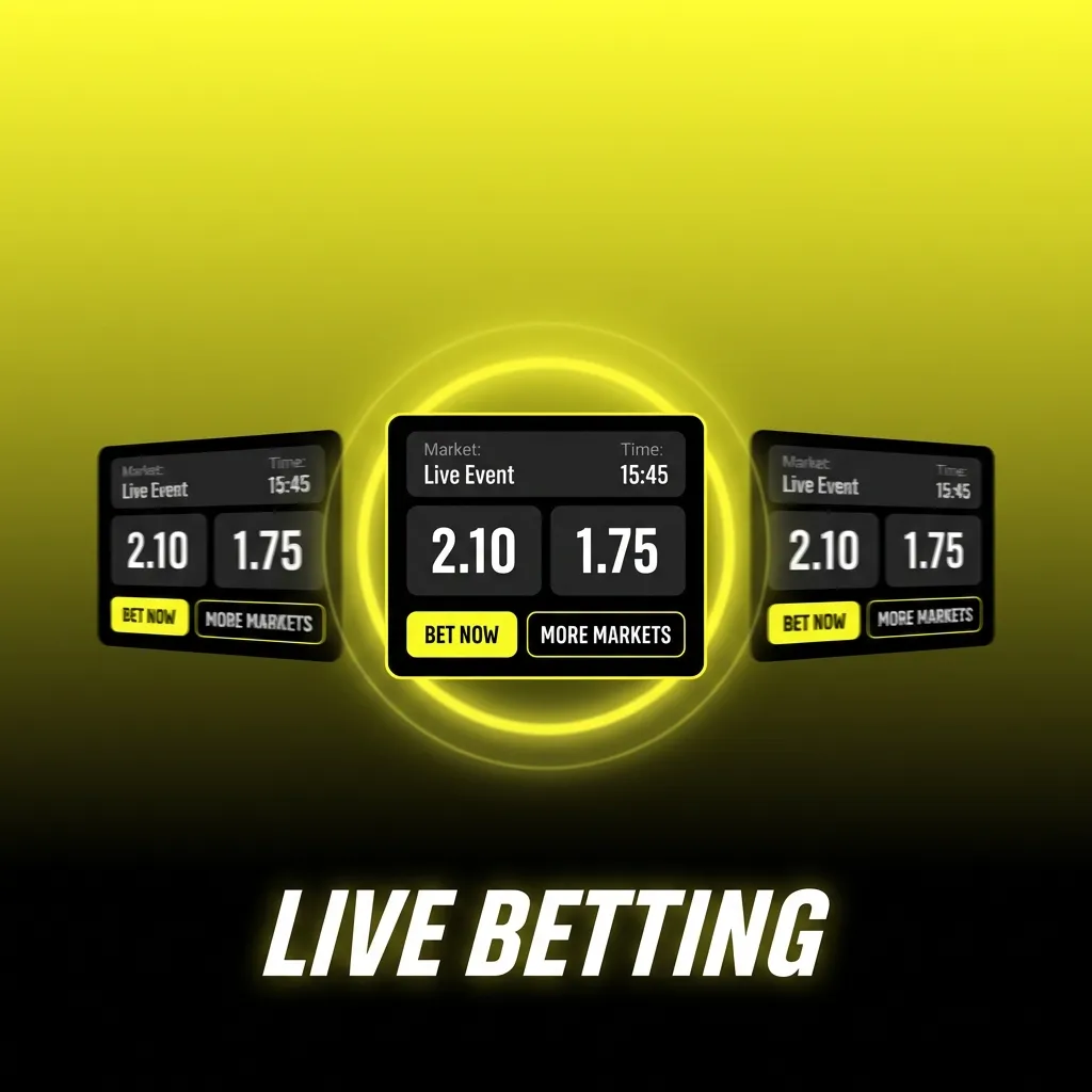 Parimatch app interface displaying live betting odds for cricket, football, and tennis.