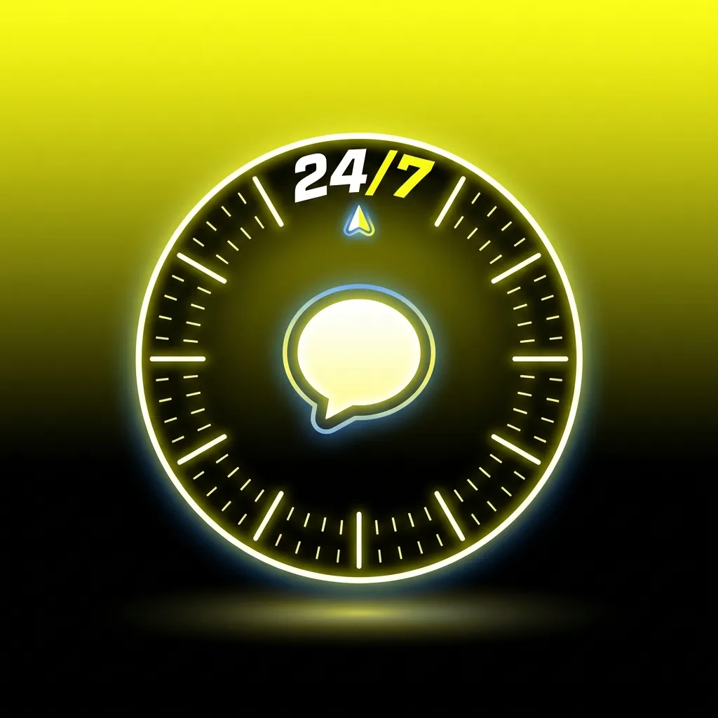 Parimatch live chat support interface with a yellow icon for 24/7 assistance.