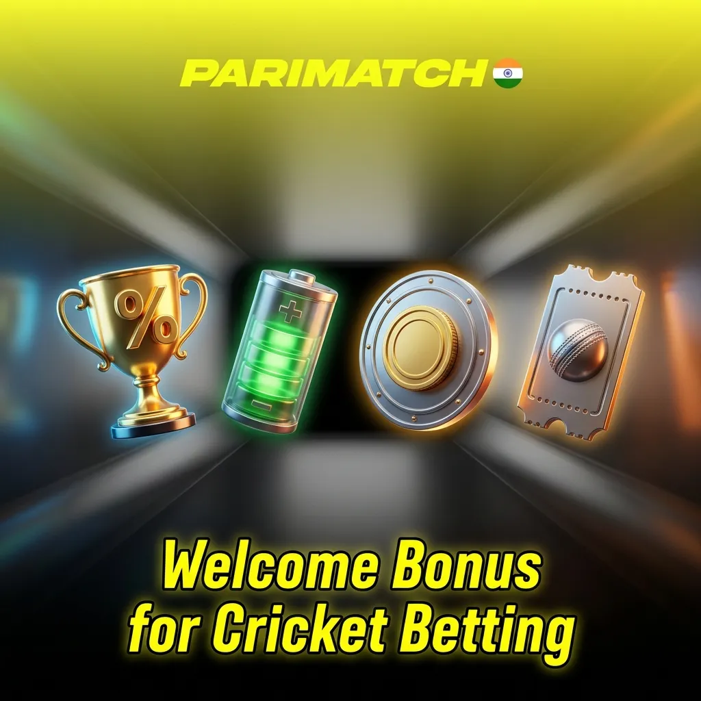 Parimatch cricket betting welcome bonus offering 150% up to ₹20,000.
